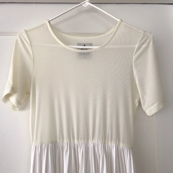 UNIF Shredder Dress mesh lace gothy ghost - Picture 4 of 8